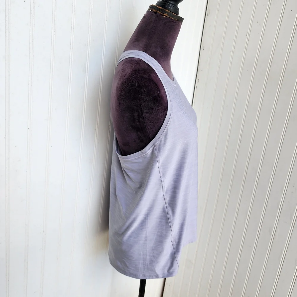 Athleta Tank Womens Tank Top Athletic Racerback Gym Stretch Gray Sz S - Picture 6 of 13
